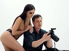 Tight gal Aubrey Sky gets pov sex