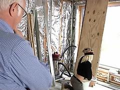 Bending over a beautiful mommy and pounding hard.mp4