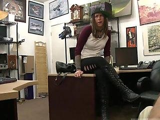 Young blonde Aubrey Marie gets her first black cock